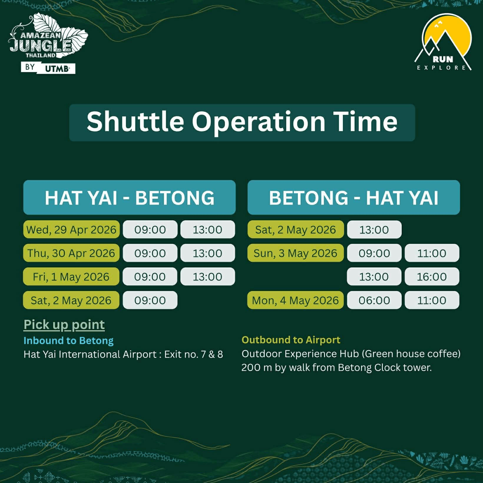Hat Yai Airport Shuttle
