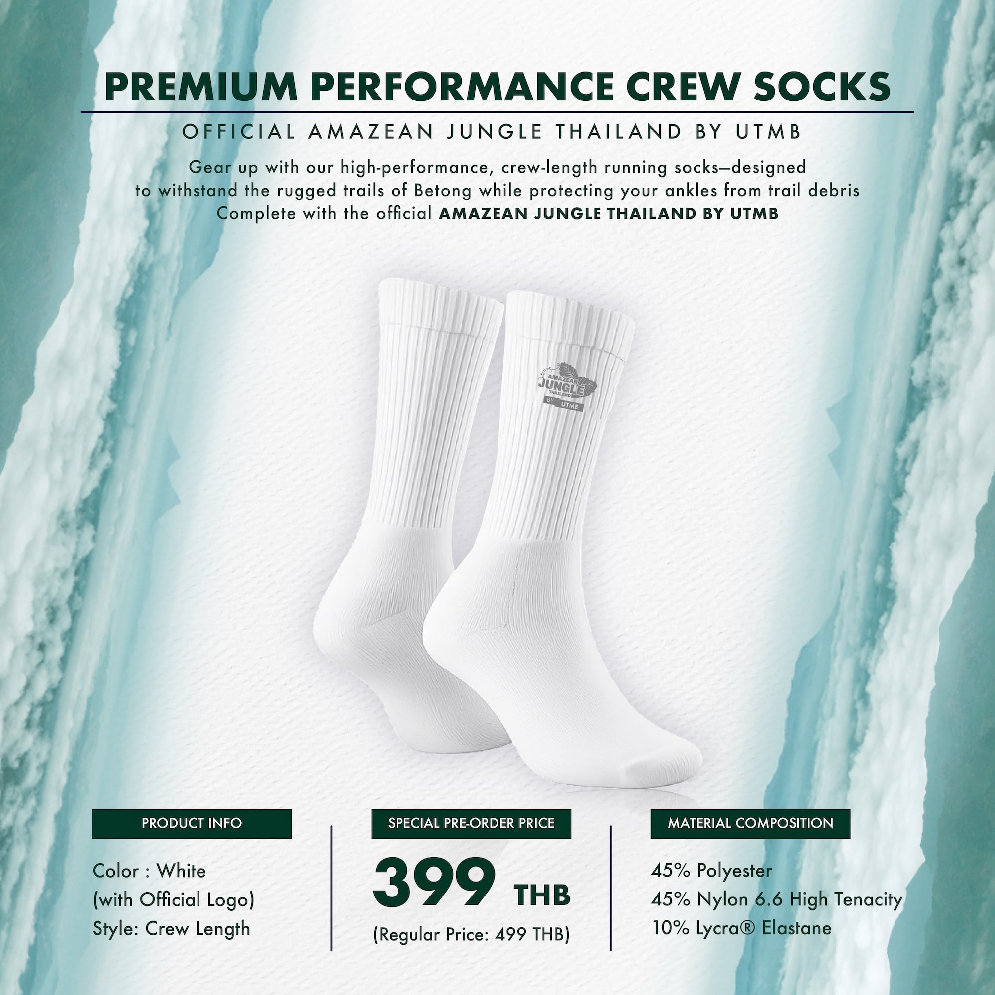 Premium Performance Crew Socks