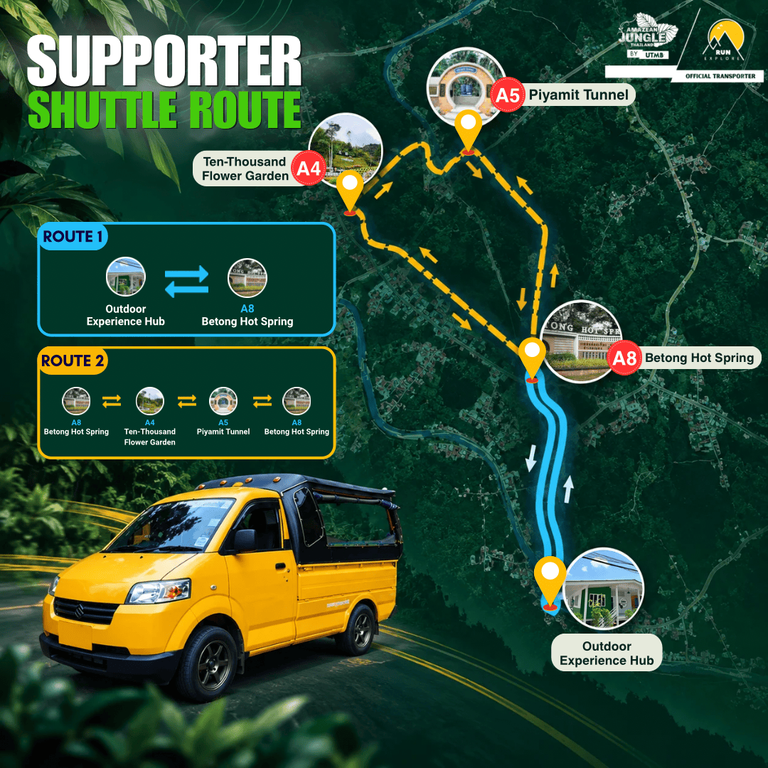 AJTUTMB2027 Shuttle Supporter Service