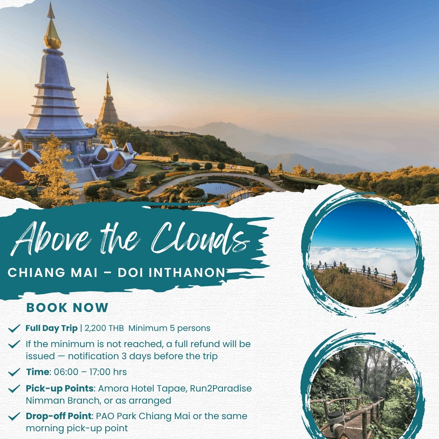 Week 2 - Chiang Mai – Doi Inthanon Full Day Trip