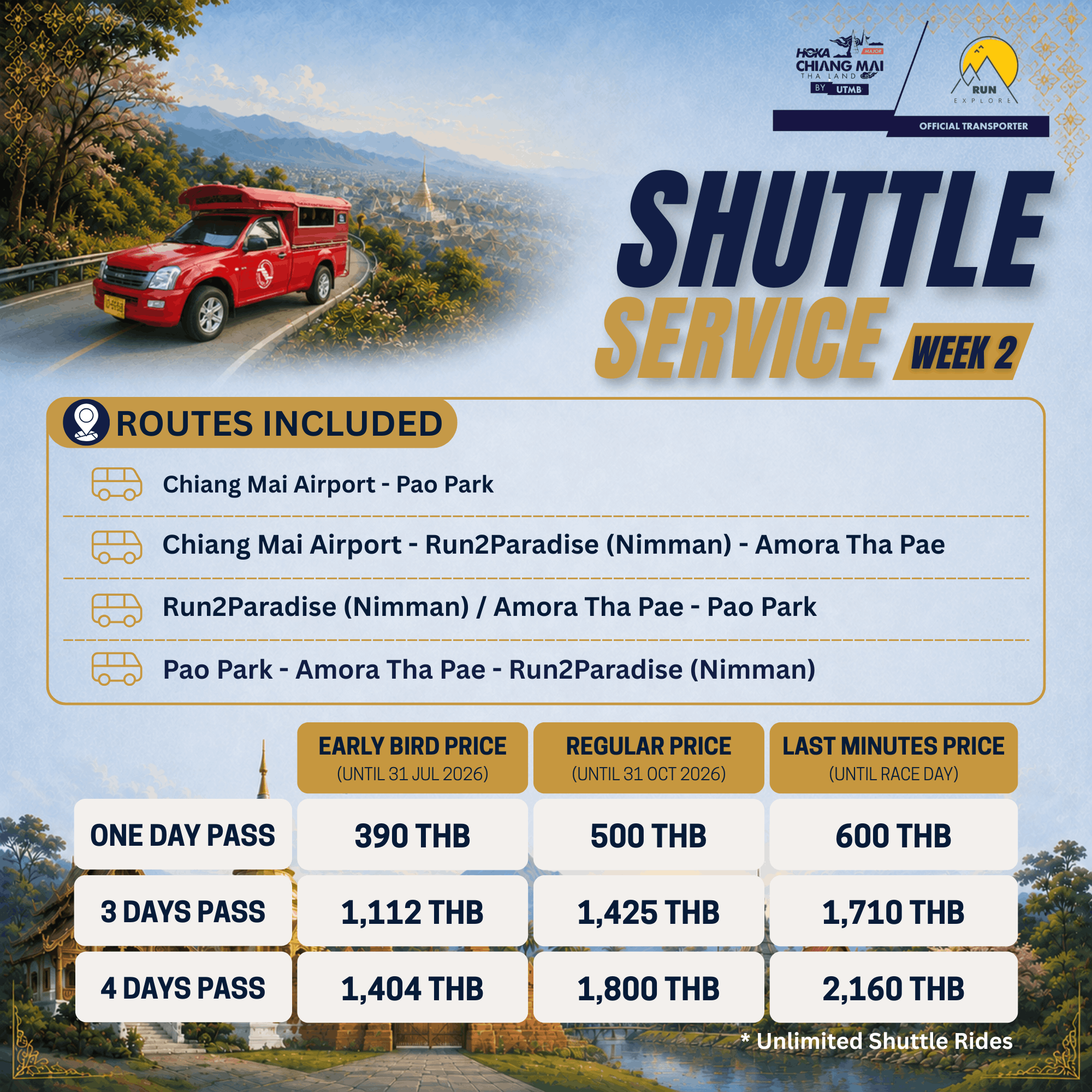 Week 2 - Shuttle City Service