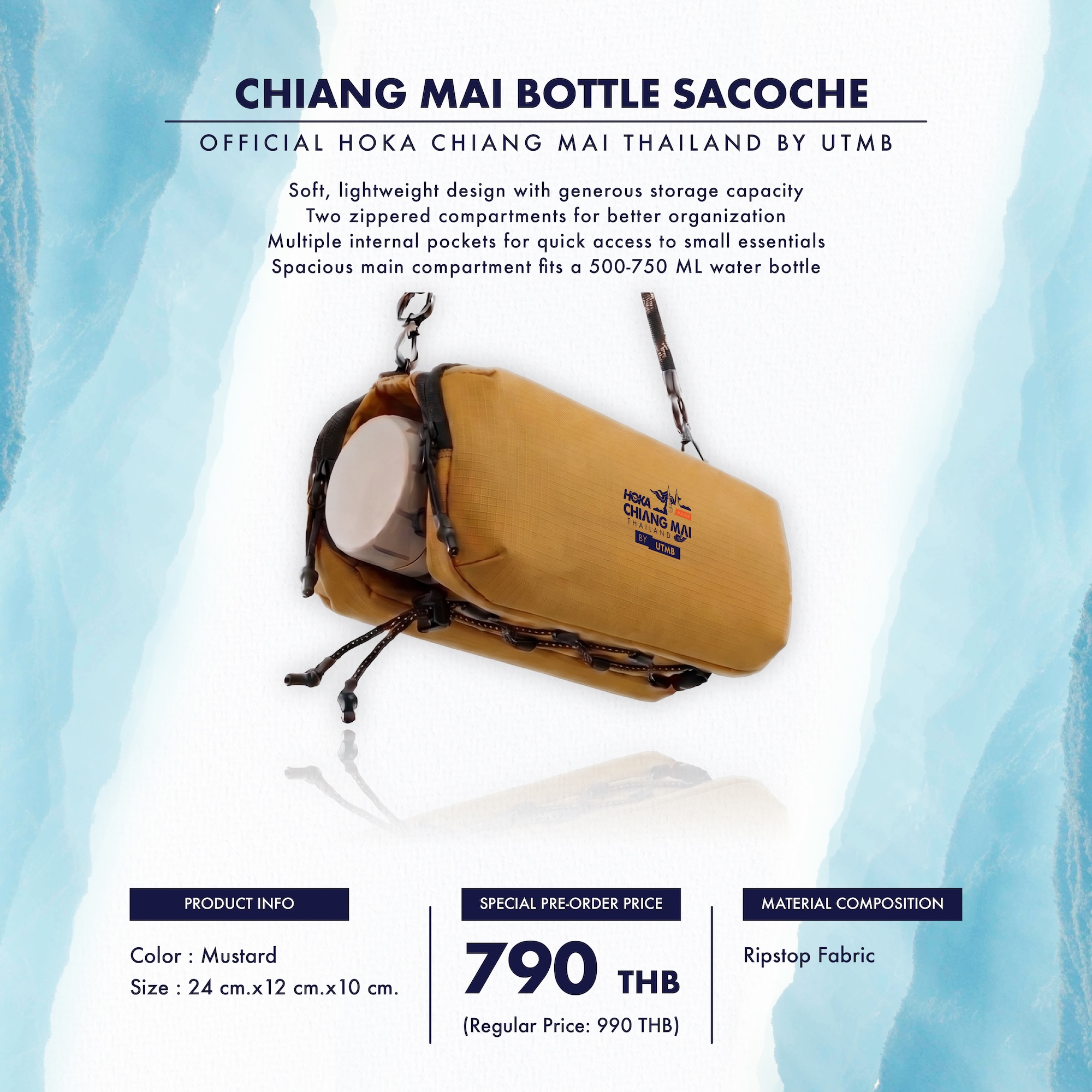 Chiang Mai Bottle Sacoche