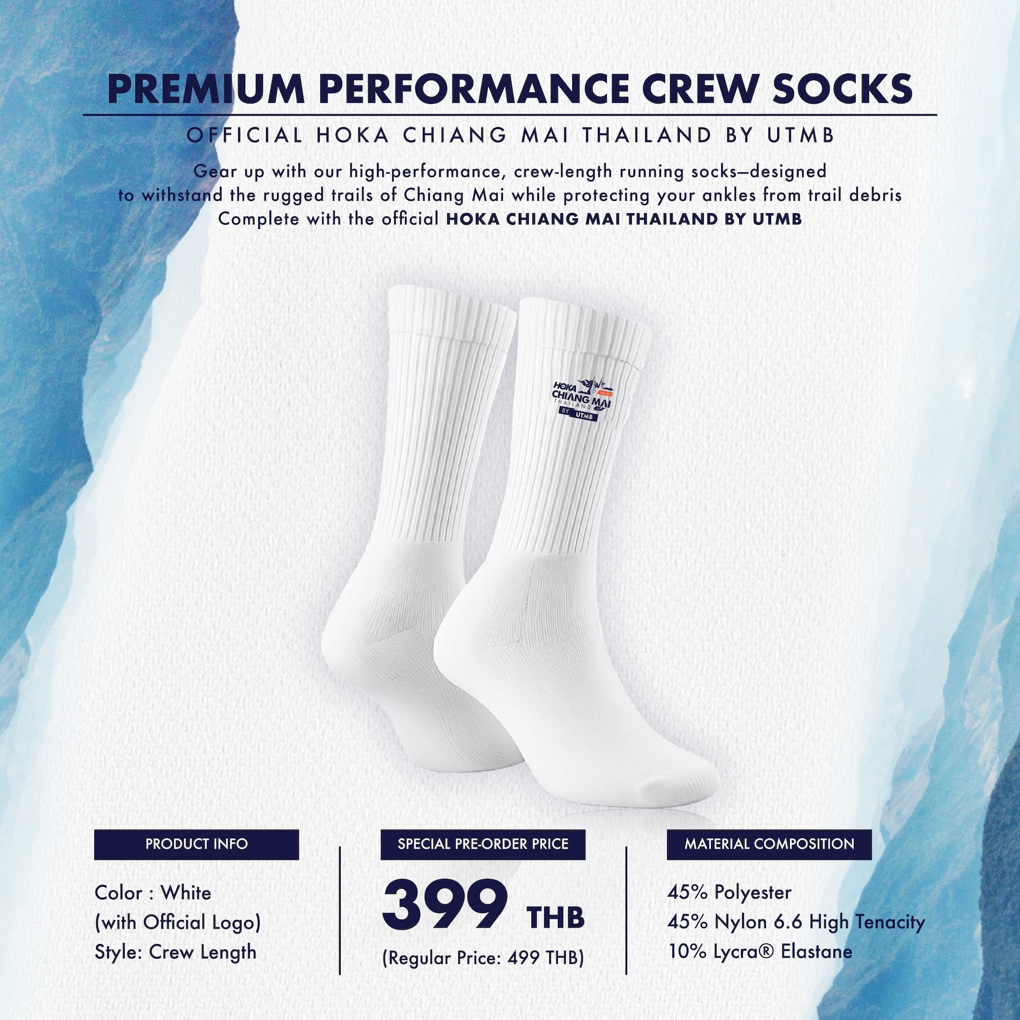 Premium Performance Crew Socks